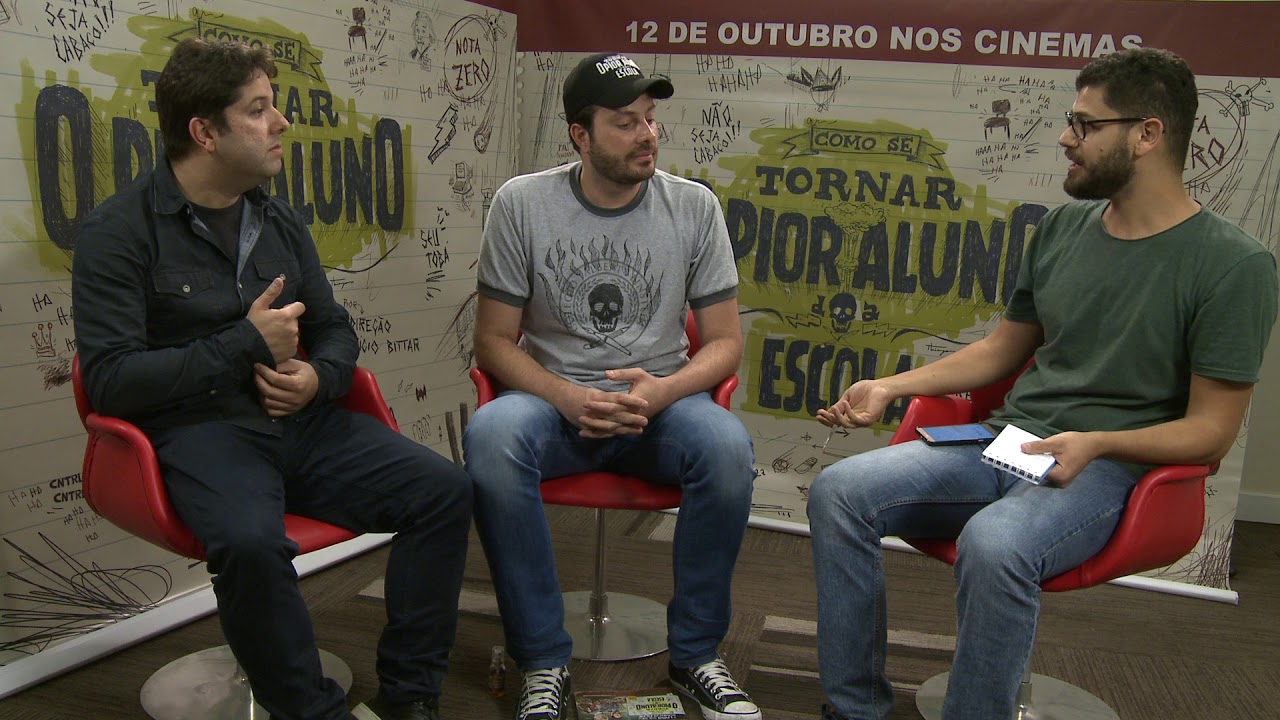 Danilo Gentili em entrevista à Folha (Foto: Reprodução)