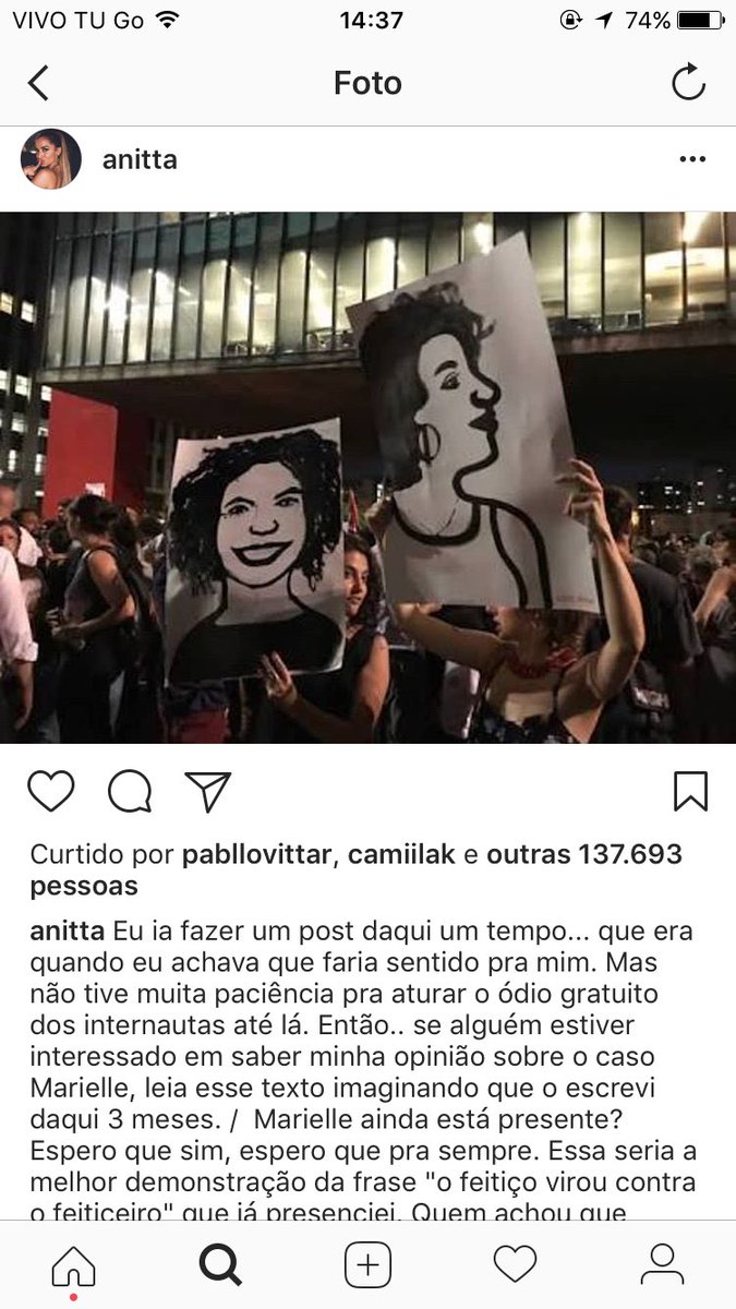 anitta fala marielle 1