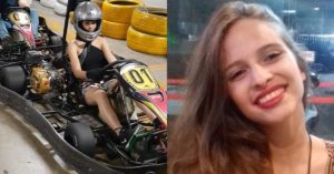 acidente de kart