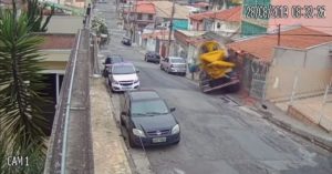 betoneira desgovernada