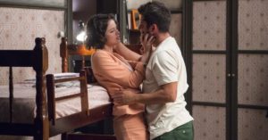 agatha moreira e bruno gissoni em a dona do pedaço (je)