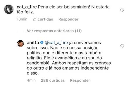 anitta comentário