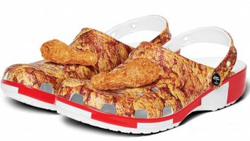 frango frito crocs kfc