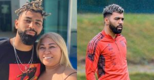 Gabigol e mãe