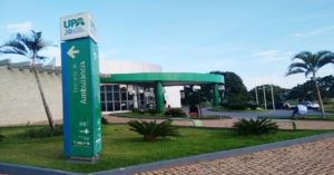 UPA - Senador Canedo pai atropela