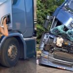 Aline Caminhoneira Fuchter - caminhoneira acidente
