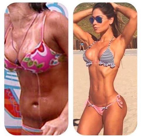 Antes e depois - Mayra Cardi
