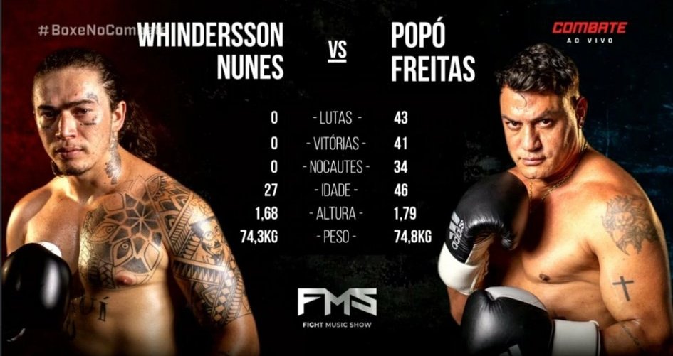 Luta Boxe Whindersson e Popó