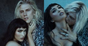 Megan Fox e noivo - Machine Gun Kelly