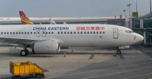 Avião caiu China