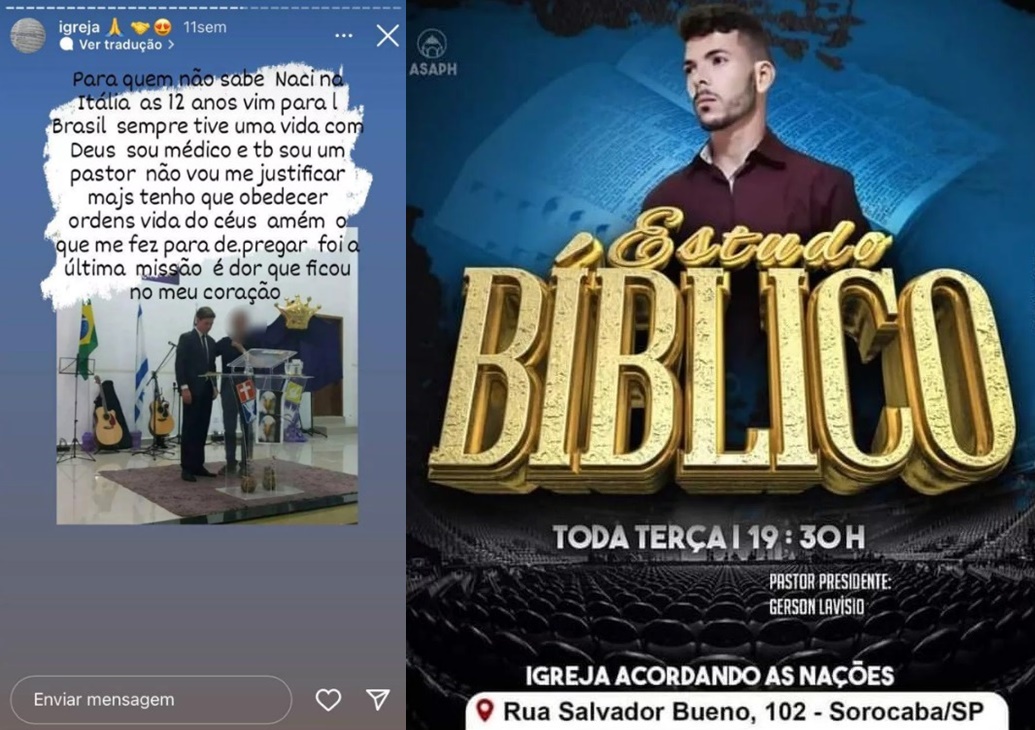 Falso médico também fingia ser pastor, coach e enganava 2 namoradas