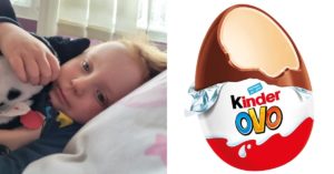 Criança envenenada - Kinder Ovo