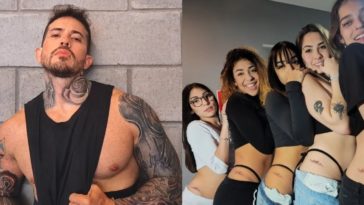 8 esposas Arthur Medeiros - tatuagens