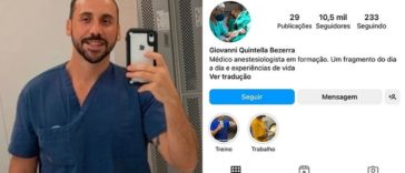 Giovanni Quintella Bezerra - anestesista Instagram