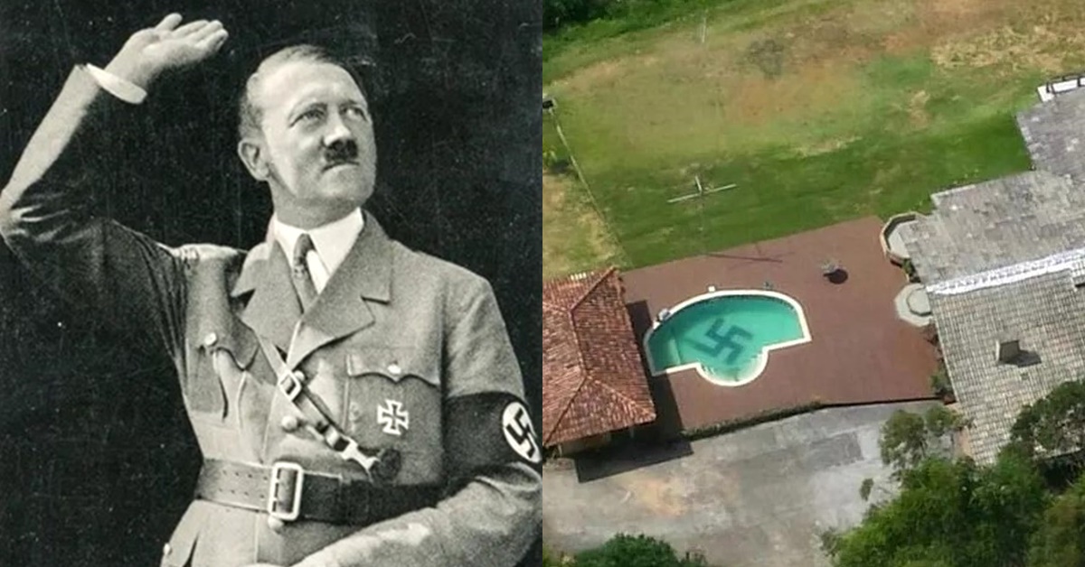 Piscina nazista - Hitler