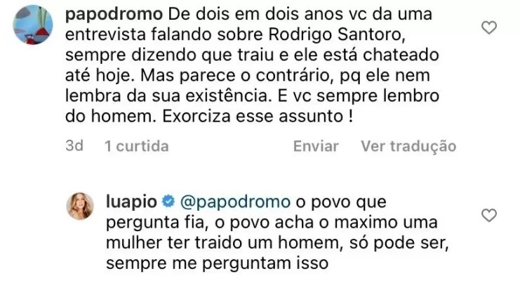 comentários - Instagram