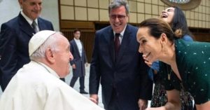 Maria Beltrão - Papa Francisco
