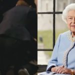 Homem - caixão Rainha Elizabeth II