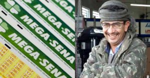 Bilhetes de aposta da mega-sena