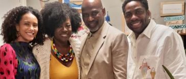 Viola Davis - casa Taís Araujo e Lázaro Ramos