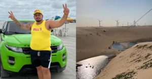 Turista - tirolesa - Canoa Quebrada