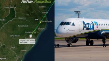 pilotos Voo - Santa Catarina - avião Azul