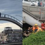 Homem bolsonarista pula ponte - Juiz de Fora