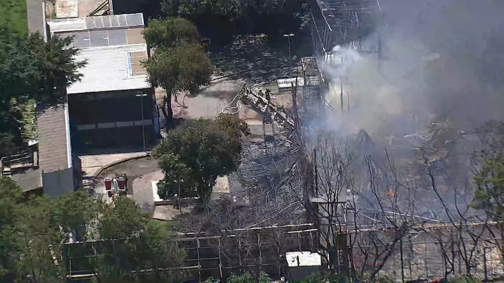 Incêndio Estúdios Globo - Rio de Janeiro