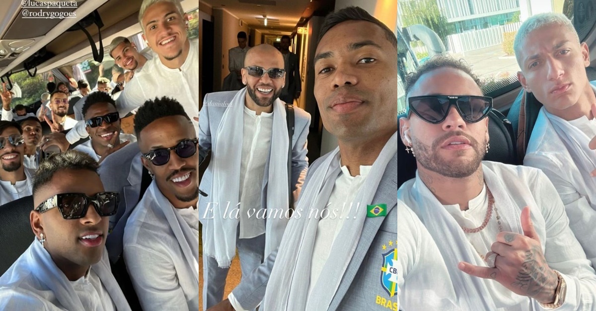 Roupas - Jogadores Brasil