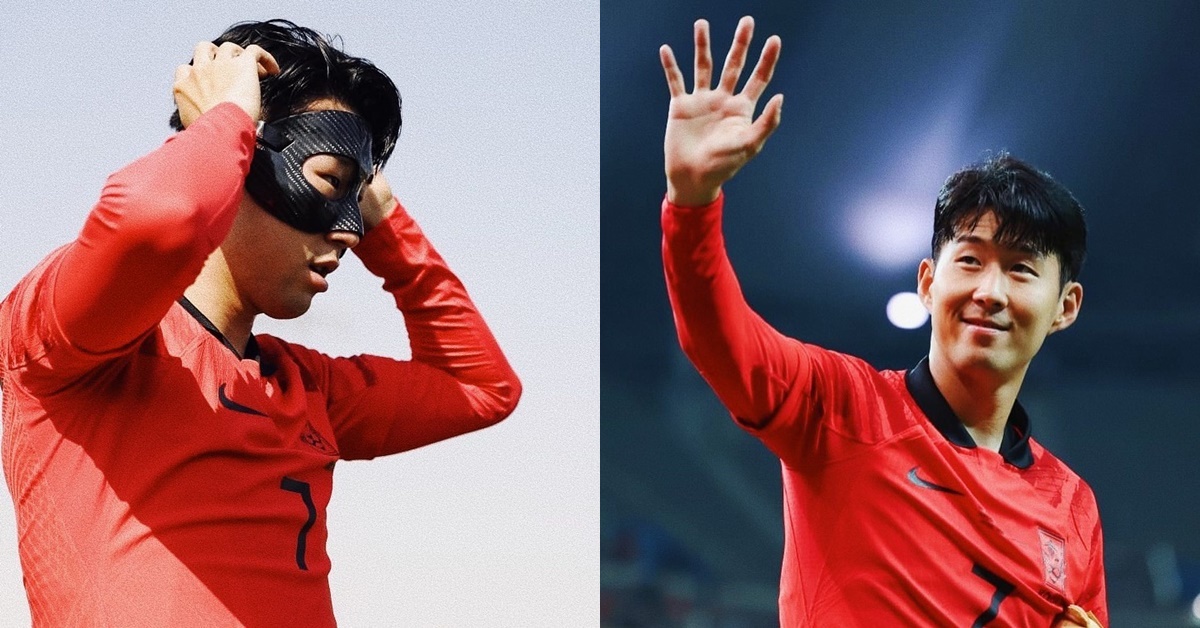 Por que esse jogador da Coreia do Sul joga de máscara na Copa?