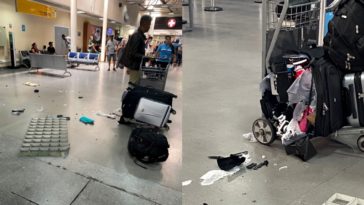 Mala explodiu - Aeroporto de Guarulhos
