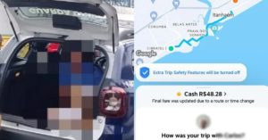 Mulher pula de carro em movimento