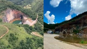 Tirolesa - parque da Lagoa Azul - Paraná