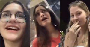 Jovens Alunas - Giovana Cassalatti Bárbara Calixto e Beatriz Pontes