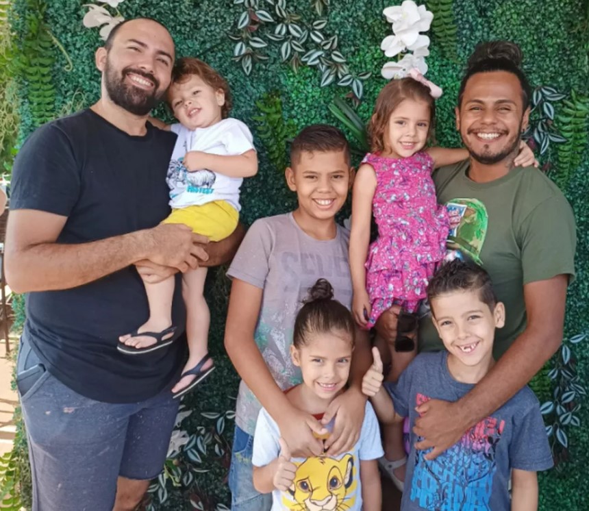 Família - Daniel - Jhonatan - filhos