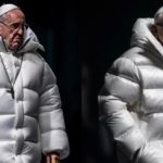 Papa Francisco - casaco estiloso
