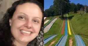 Luciana Cerri - morreu - acidente tobogã