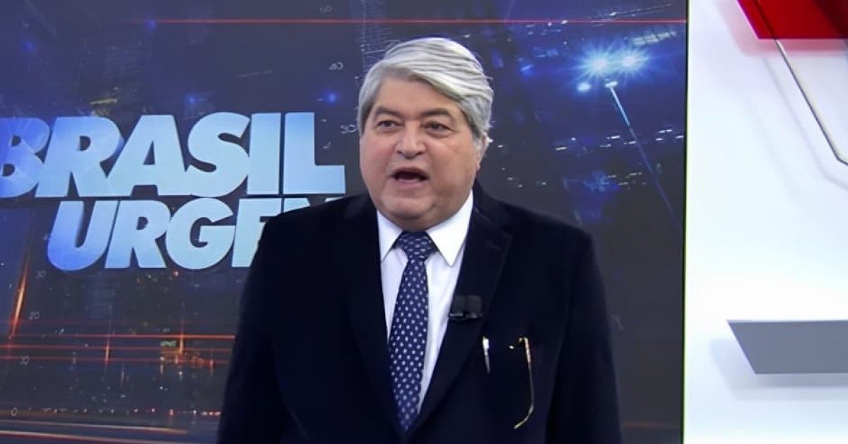 Datena recebe tentativa de golpe ao vivo e conversa com bandido