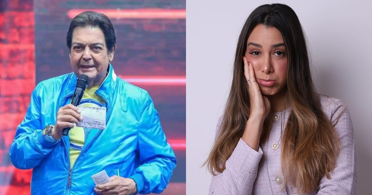 Faustão - ex bailarina Layssa