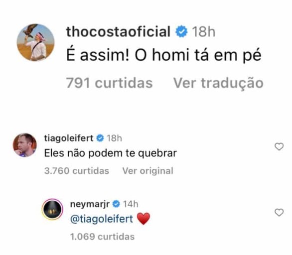 comentário - Neymar