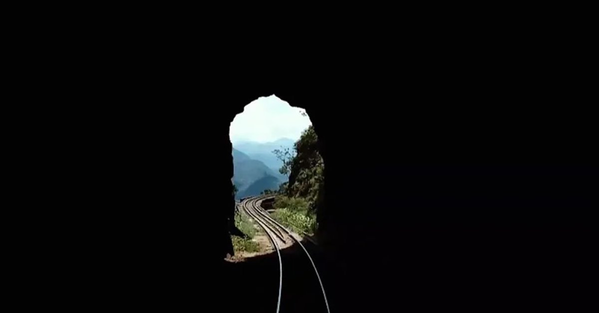 Túneis - viagem Trem Serra do Mar