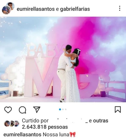 Post Mirella Santos - Instagram