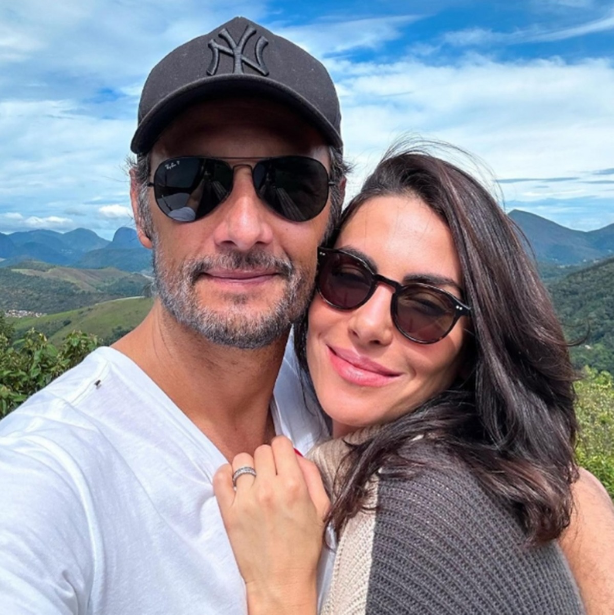 Mel Fronckowiak e Rodrigo Santoro