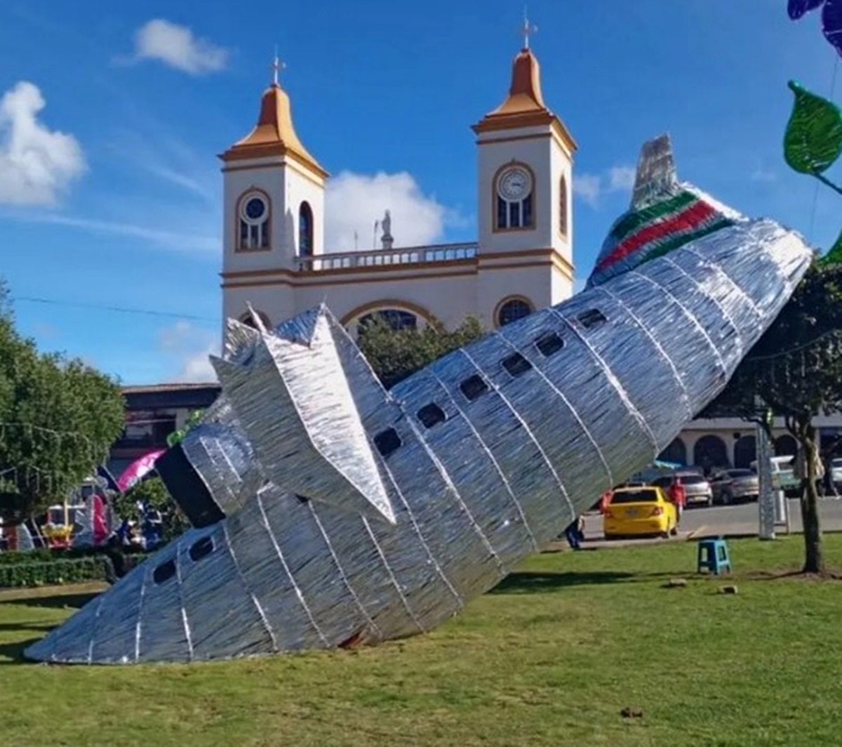 réplica avião Chapecoense