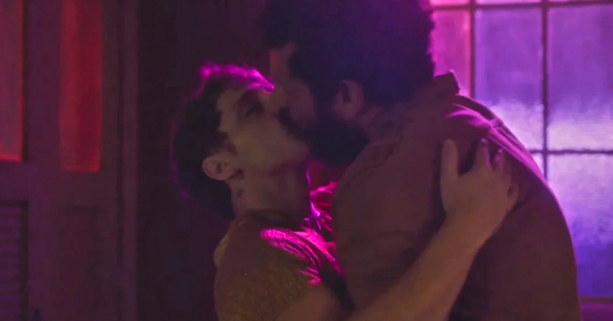 beijo gay - Kelvin e Ramiro
