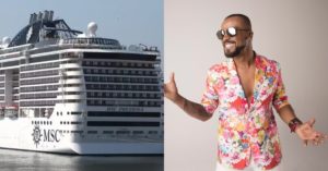 Alexandre Pires - show Cruzeiro navio